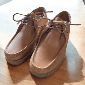 Yuks Yuketen Leather Artisan Type 1 Boot Vaquetta Natural Tan Men’s Size 8, 41E